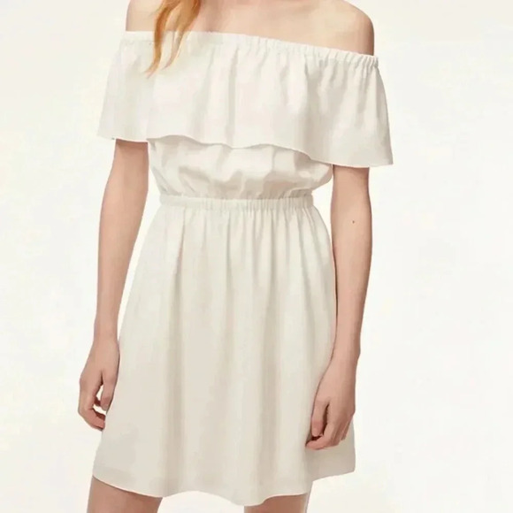 Wilfred |Hosta  White Off Shoulder Dress sz. x-small - Picture 1 of 9